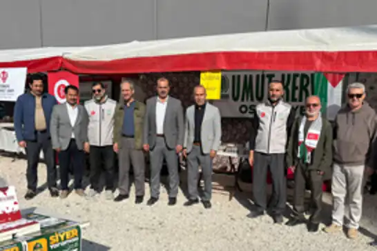 Osmaniye’de STK’lardan Gazze için dayanışma kermesi