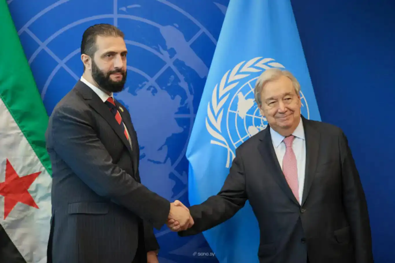 Guterres reaffirms support for Syria's transition one year after Assad fall