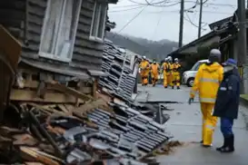 At least 34 injured after magnitude-7.6 quake strikes off Japan