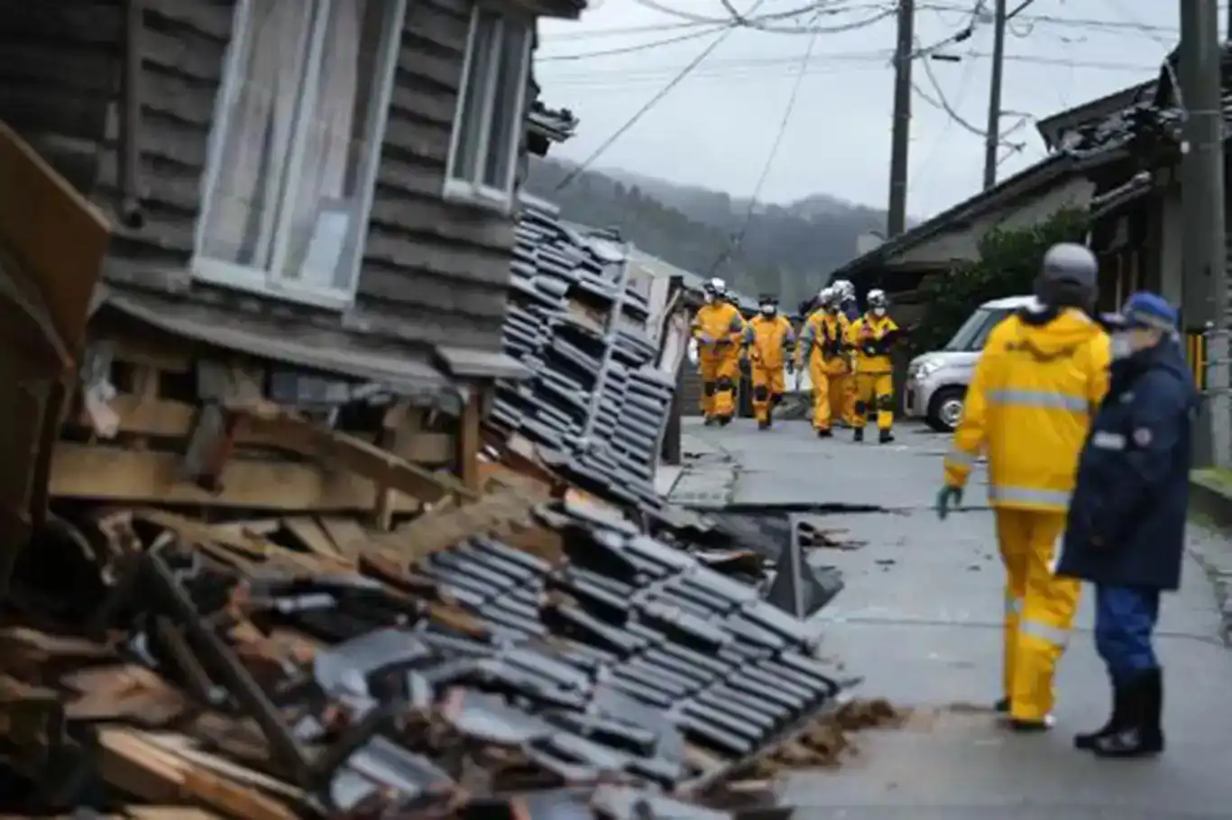زمین‌لرزه ۷.۲ ریشتری در ژاپن پوسته زمین را ۹ سانتی‌متر جابه‌جا کرد