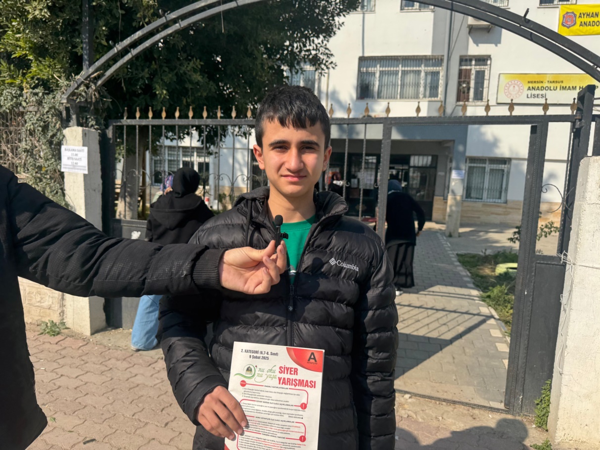 Siyer Yarışmasına katılan Mersinliler duygularını paylaştı