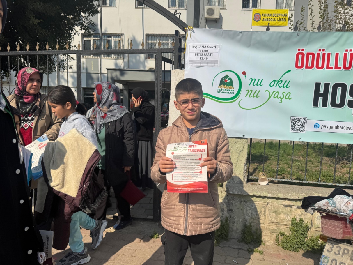 Siyer Yarışmasına katılan Mersinliler duygularını paylaştı