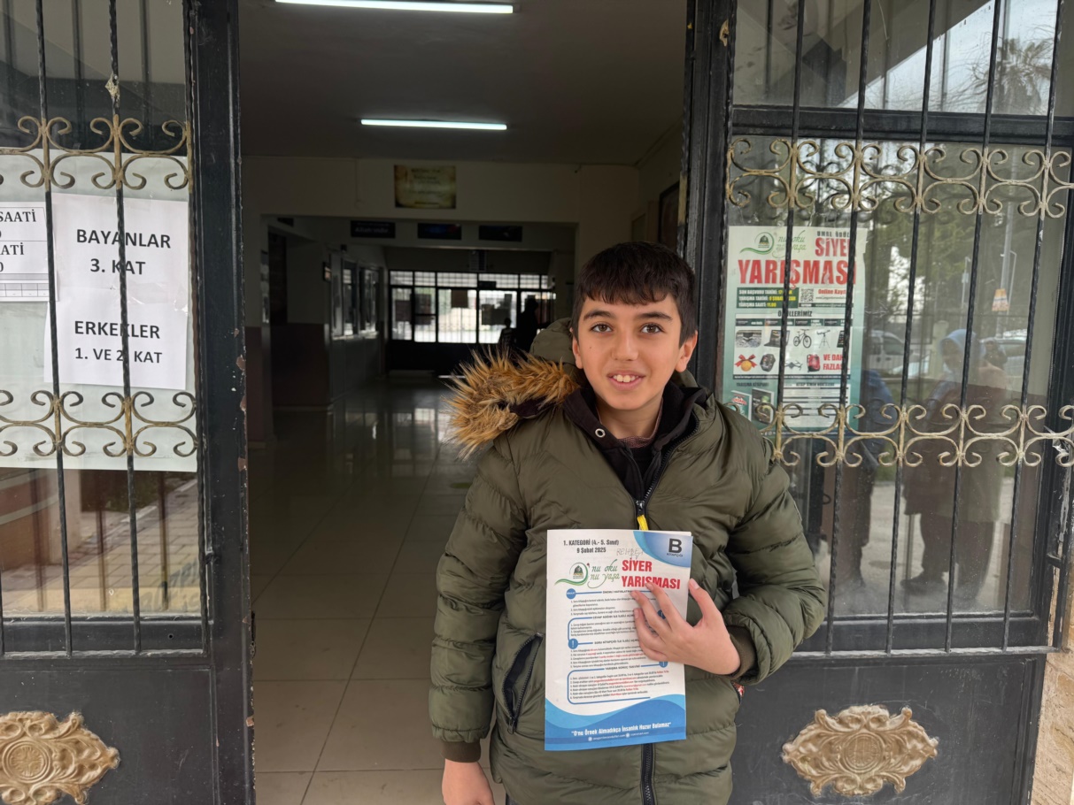 Siyer Yarışmasına katılan Mersinliler duygularını paylaştı