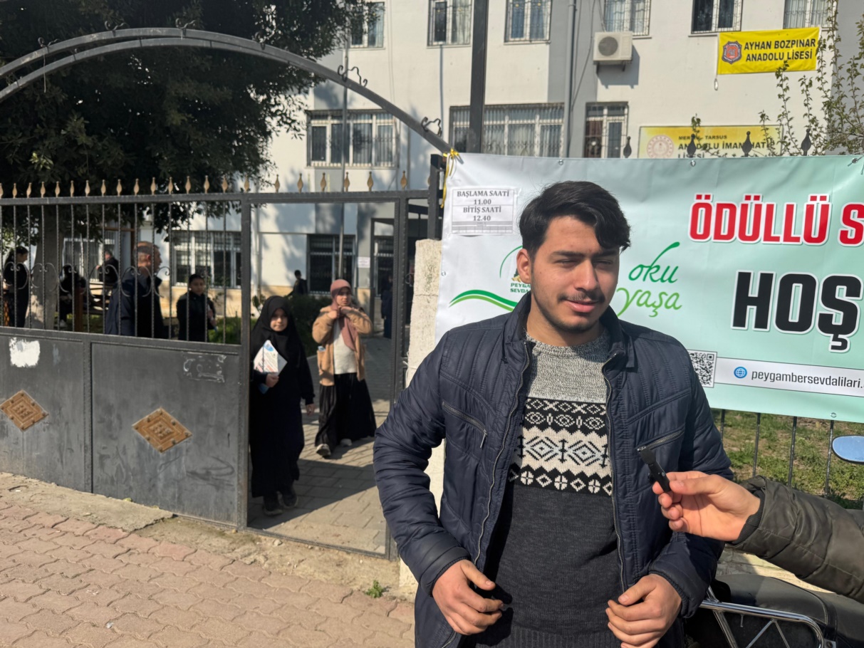 Siyer Yarışmasına katılan Mersinliler duygularını paylaştı