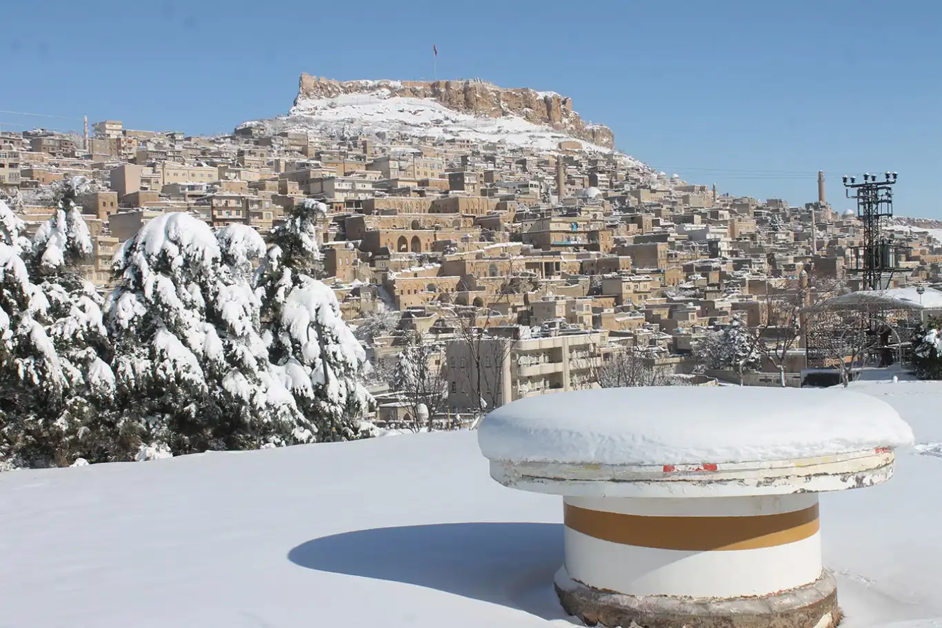 Mardin’de eşsiz kartpostallık görüntüler