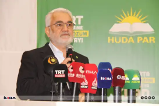 HÜDA PAR Chairman calls for justice-based resolution to Kurdish issue