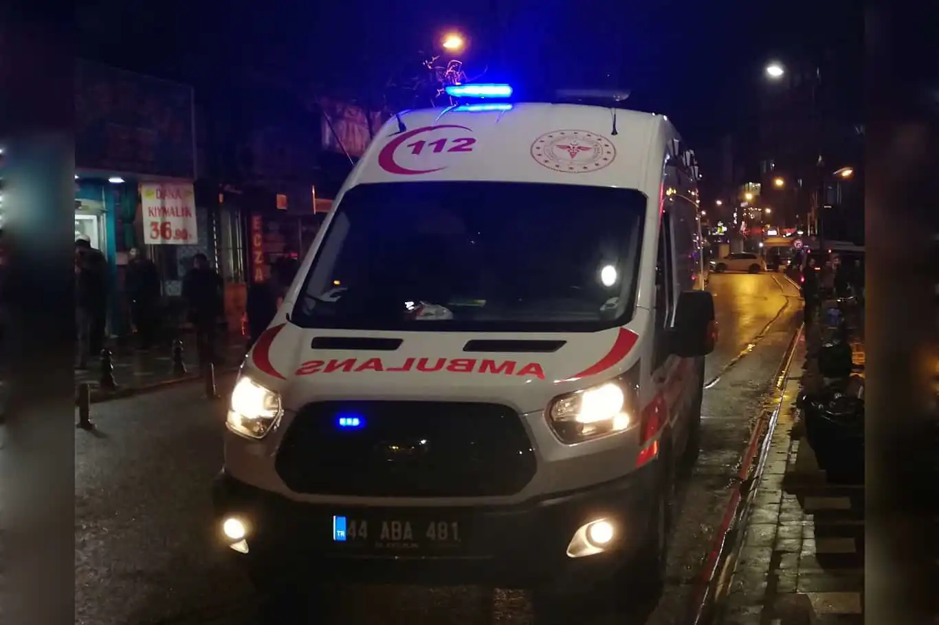 Malatya'da ambulans ile otomobil çarpıştı: 1 yaralı