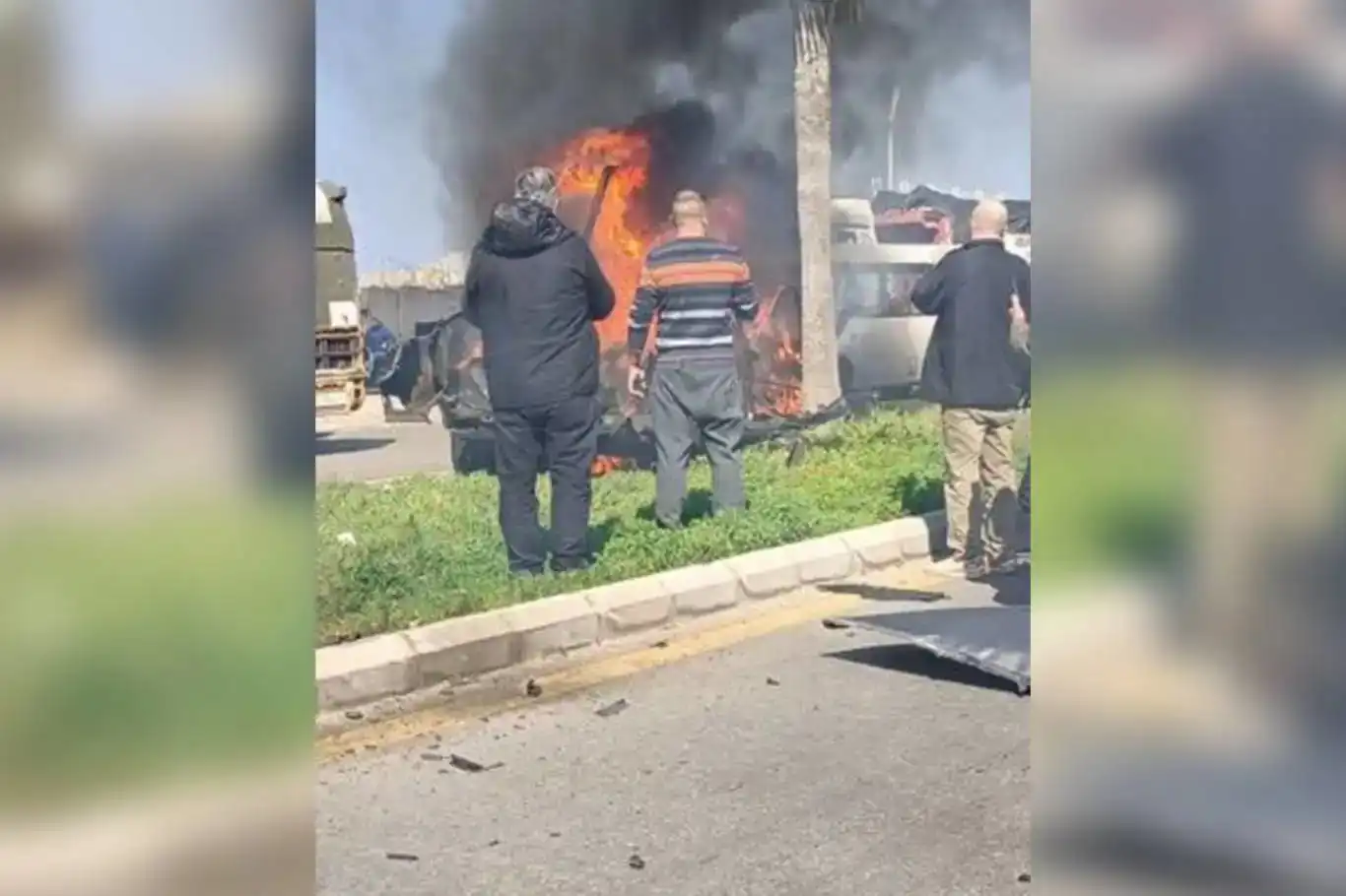 حمله اشغالگران صهیونیستی به خودرویی در لبنان: یک نفر به شهادت رسید