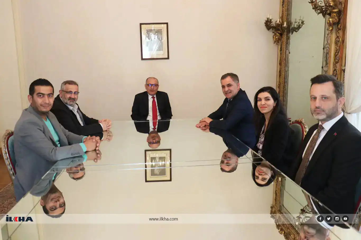 Hope Caravan Foundation delegation meets Turkish ambassador in Cairo