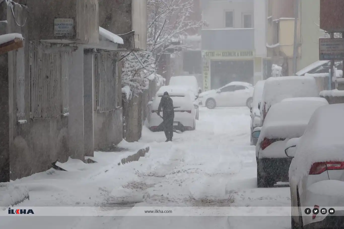 Heavy snowfall shuts down nearly 3,000 settlements across Türkiye