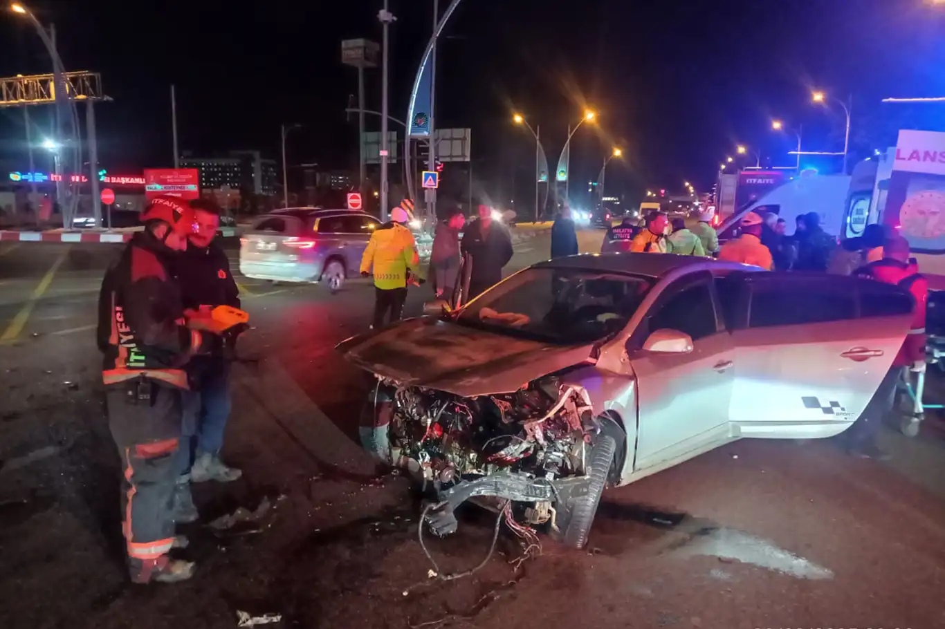 Malatya'da trafik kazası: 7 yaralı