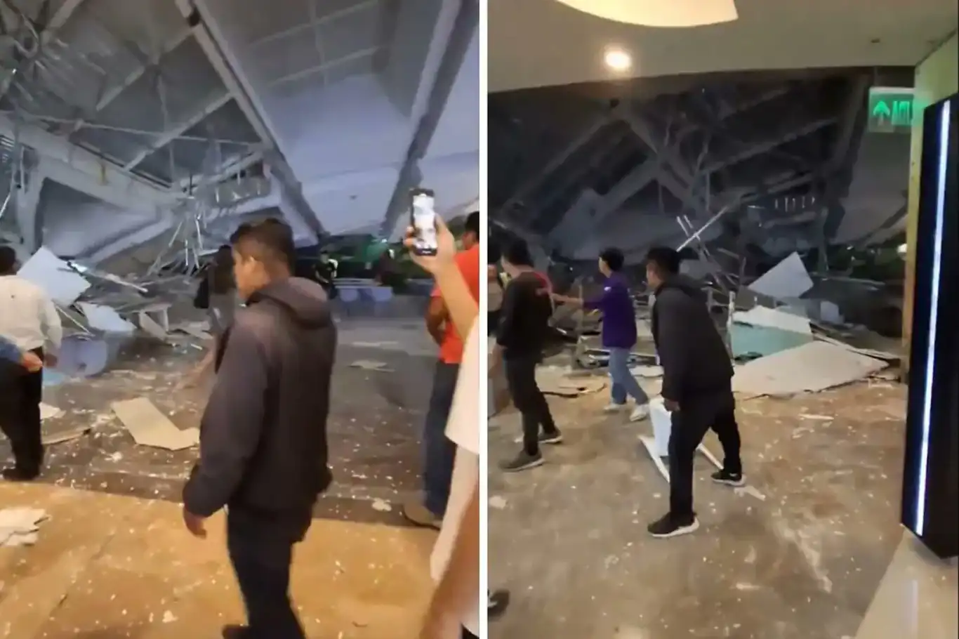 Mall roof collapse in Peru leaves eight dead, dozens injured