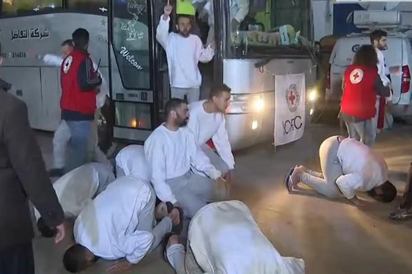 Gazze'de 7'nci esir takası: 641 Filistinli özgürlüğüne kavuştu