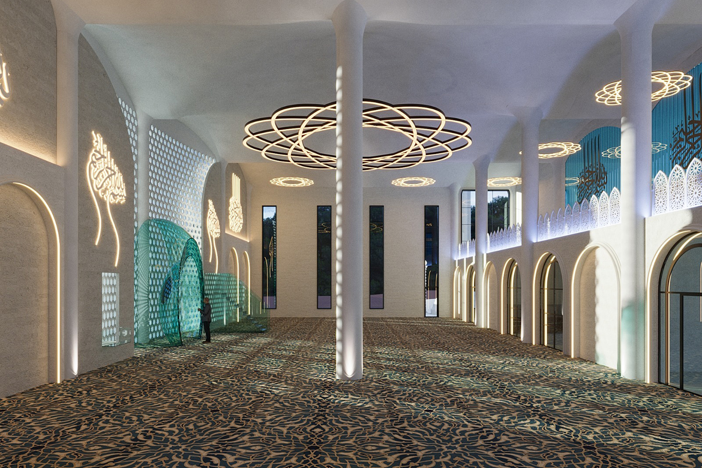 Yeni Şire Pazarı Cami Projesi'nde çalışmalar sürüyor Yeni Şire Pazarı Cami Projesi'nde çalışmalar sürüyor