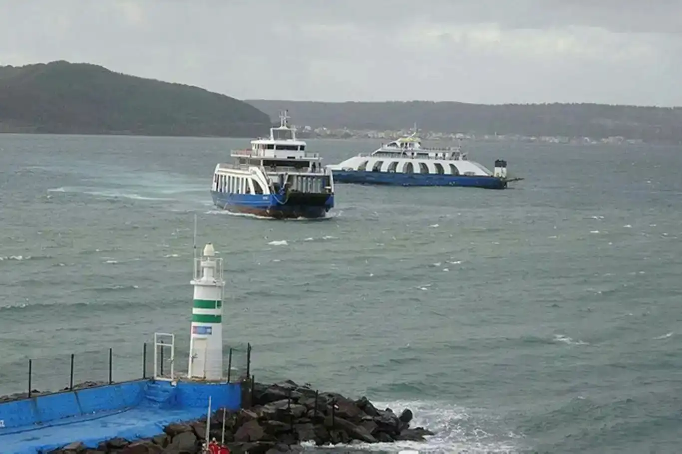 Güney Marmara'da bazı feribot seferleri yapılamıyor