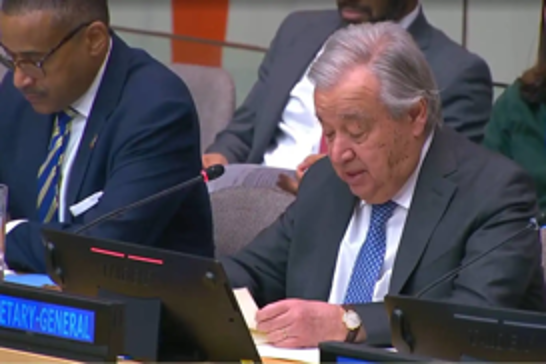 Guterres urges international community to prevent ethnic cleansing in Gaza