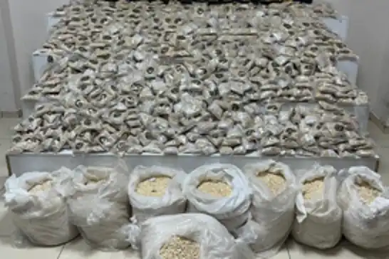 Habur'da 370 kilogram uyuşturucu ele geçirildi