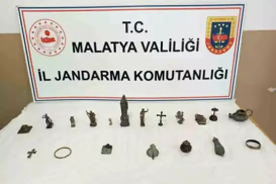 Malatya'da tarihi eser kaçakçılığı operasyonu: 1 gözaltı