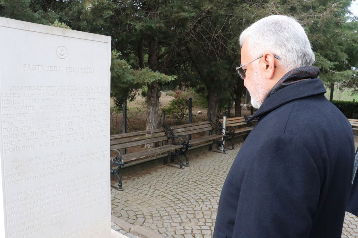 Yapıcıoğlu Çanakkale Şehitliği'ni ziyaret etti