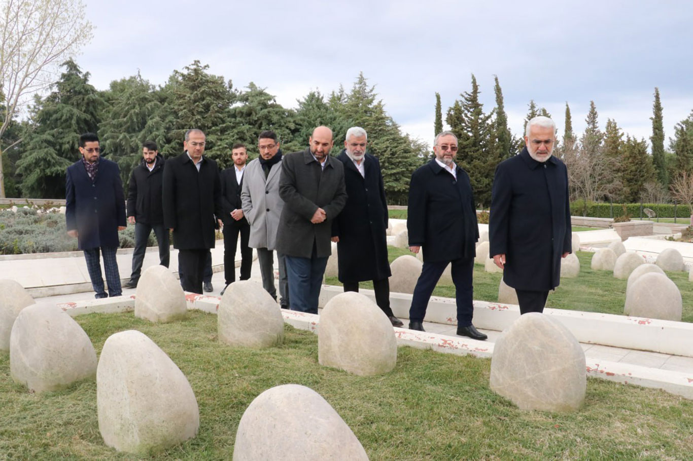 Yapıcıoğlu Çanakkale Şehitliği'ni ziyaret etti