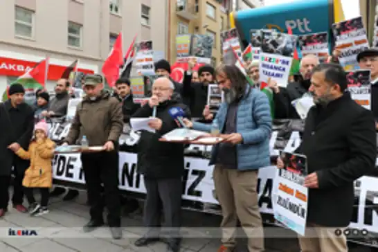 Protesters in Ankara call for global intervention to address hunger and end atrocities in Gaza