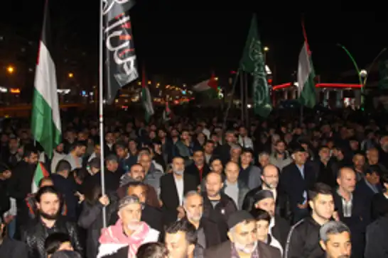 گەلی دیاربەکر بۆ ئیدانەکردنی رژێمی داگیرکەری سەهیۆنی دووبارە لە مەیدان بوون
