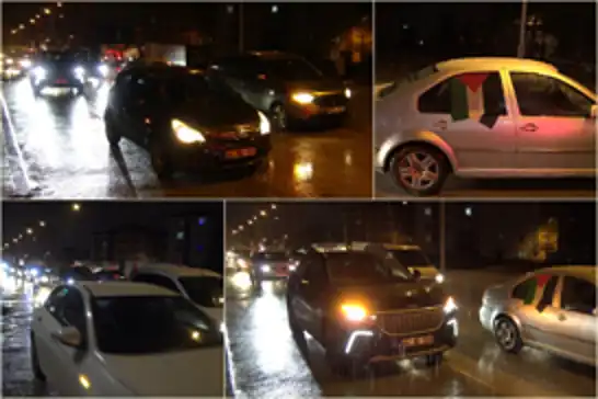 Malatya'da Gazze'ye destek konvoyu 