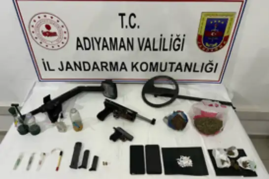 Adıyaman'da uyuşturucu operasyonu: 14 gözaltı