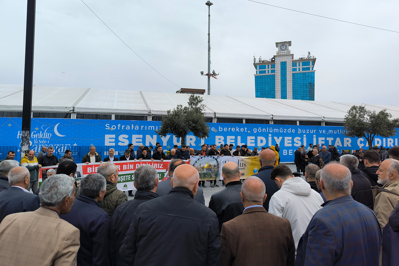 İstanbul'da 5 ilçede eş zamanlı "Dünya Kudüs Günü" açıklaması