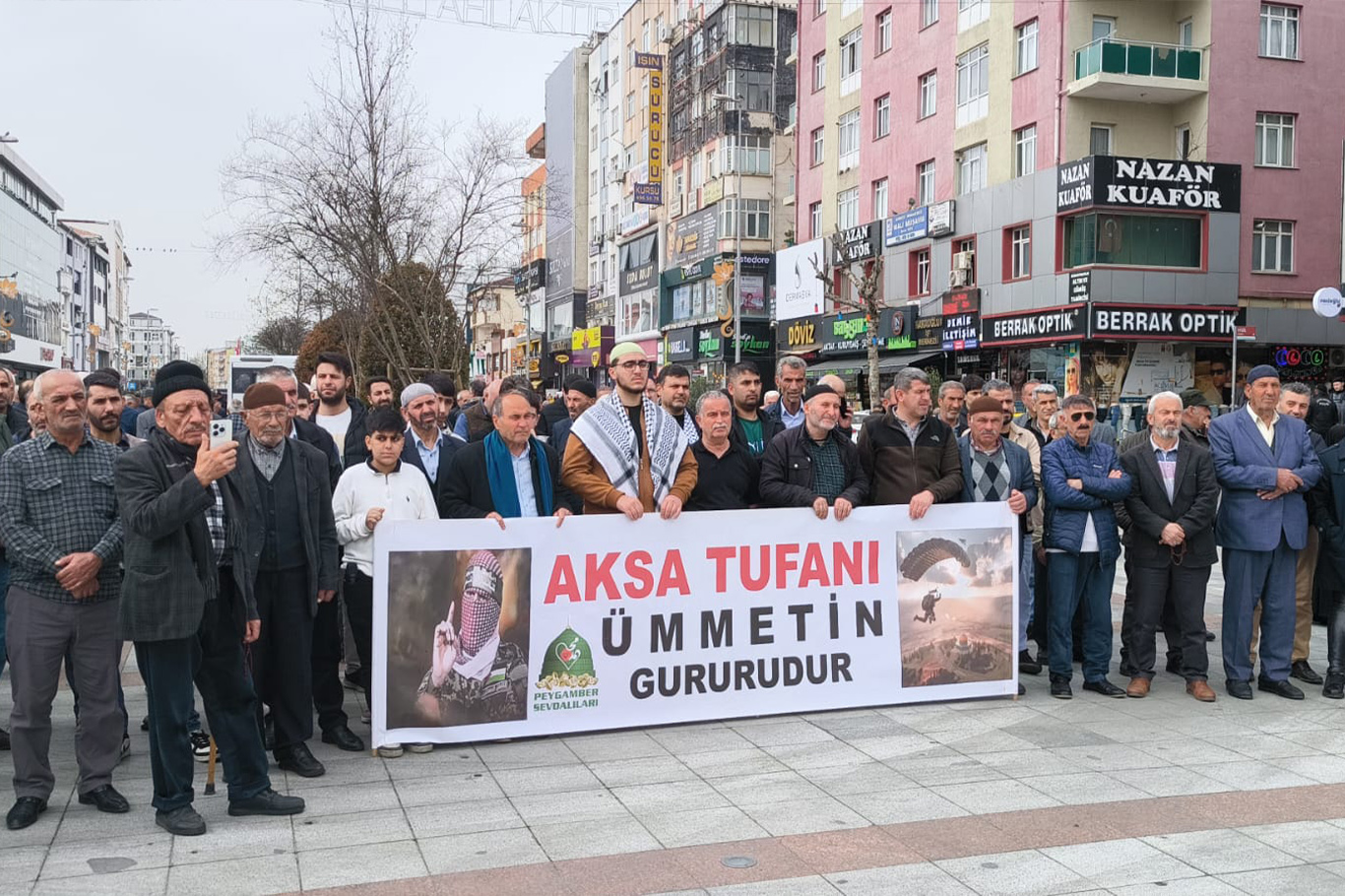 İstanbul'da 5 ilçede eş zamanlı "Dünya Kudüs Günü" açıklaması