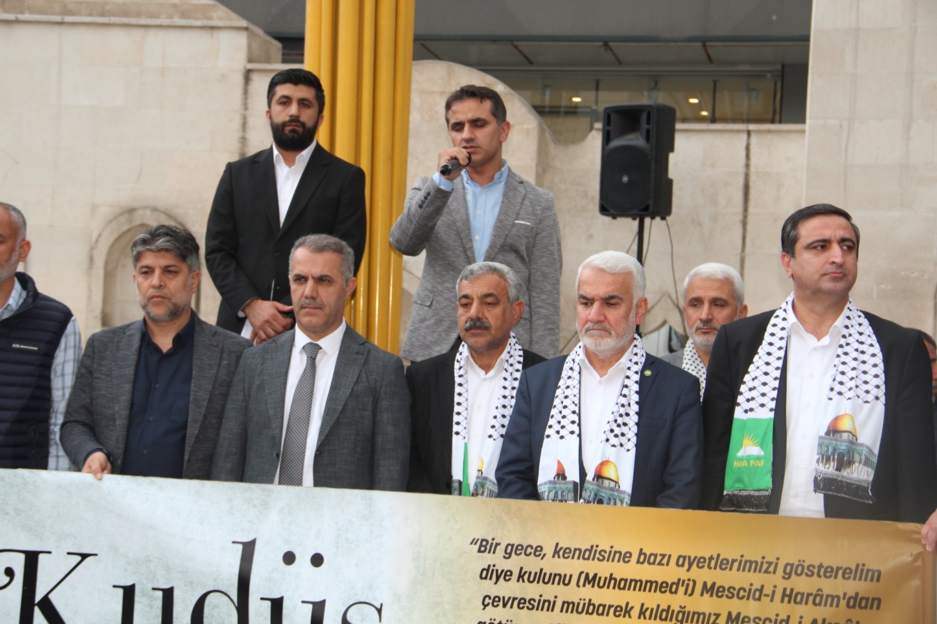 Batmanlılar, Dünya Kudüs Günü'nde Kudüs için mücadeleye destek vereceklerini açıkladı