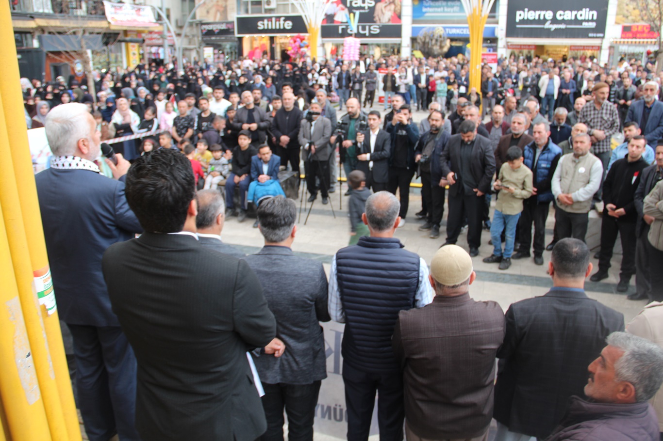 Batmanlılar, Dünya Kudüs Günü'nde Kudüs için mücadeleye destek vereceklerini açıkladı