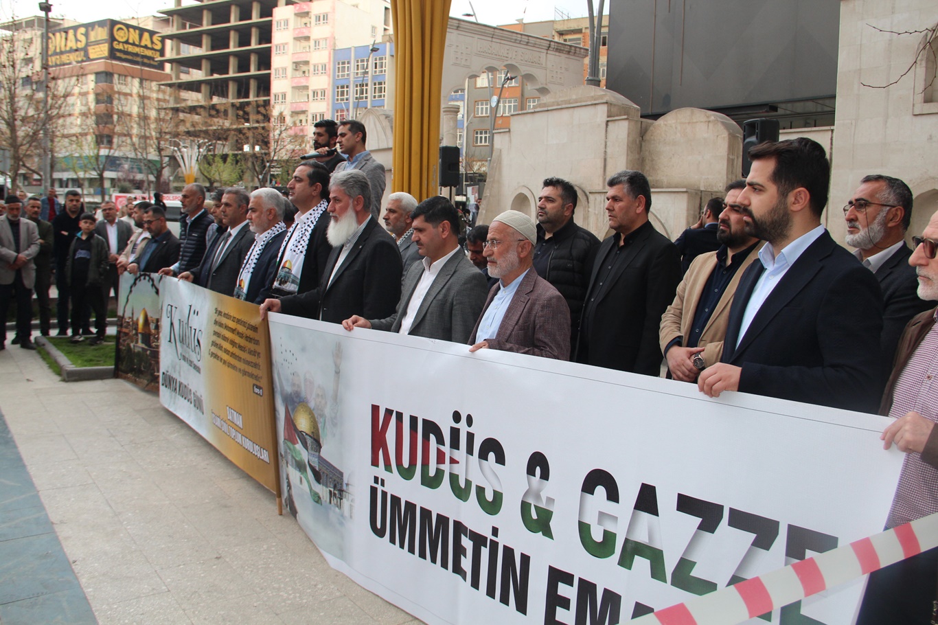 Batmanlılar, Dünya Kudüs Günü'nde Kudüs için mücadeleye destek vereceklerini açıkladı