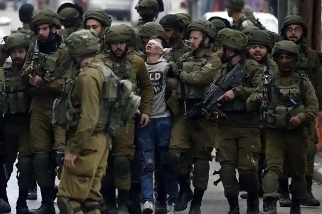 لە کەرتی ڕۆژئاوا ٥١٠ منداڵ و ١٣٠٠ ئافرەت دەستبەسەر کران