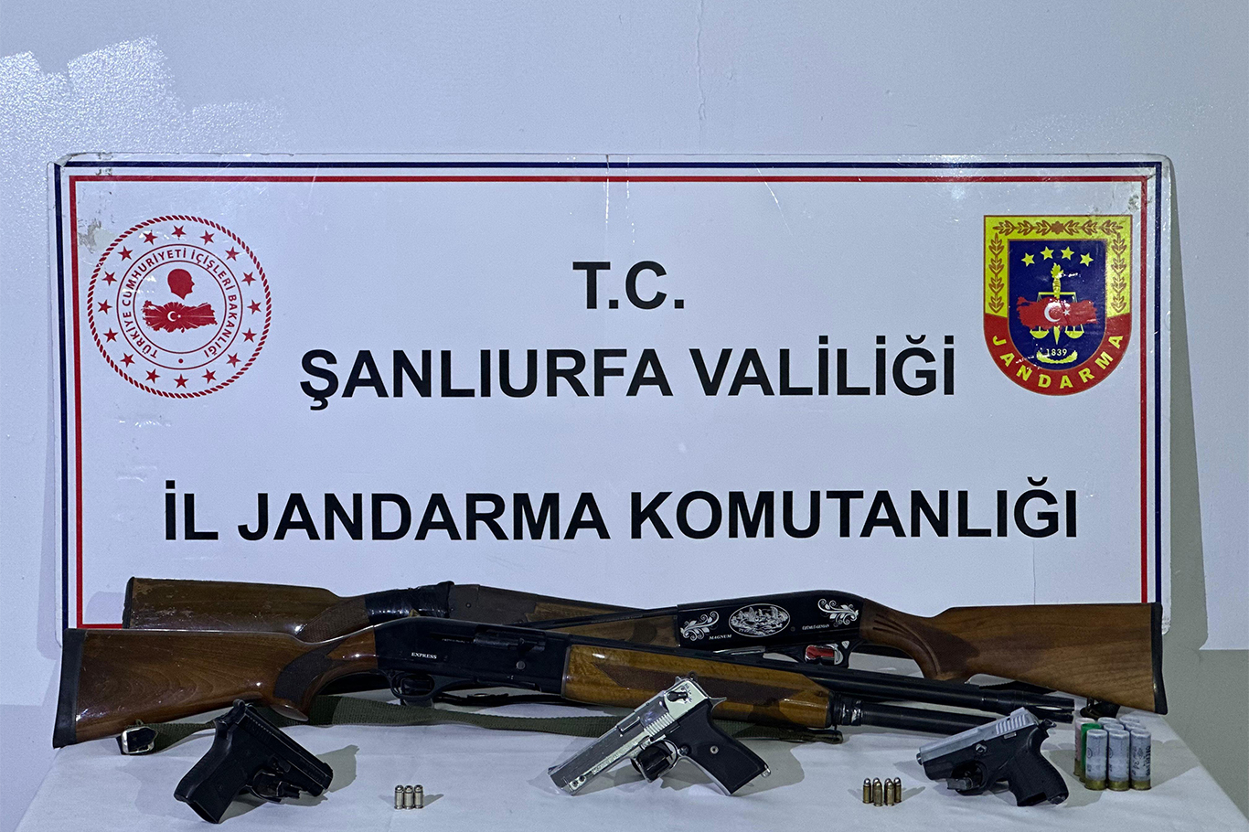Şanlıurfa’da silah kaçakçılığı operasyonu