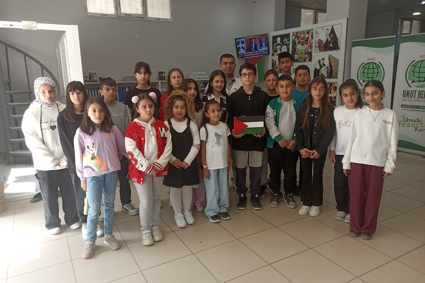Öğrencilerden Gazze'ye anlamlı destek