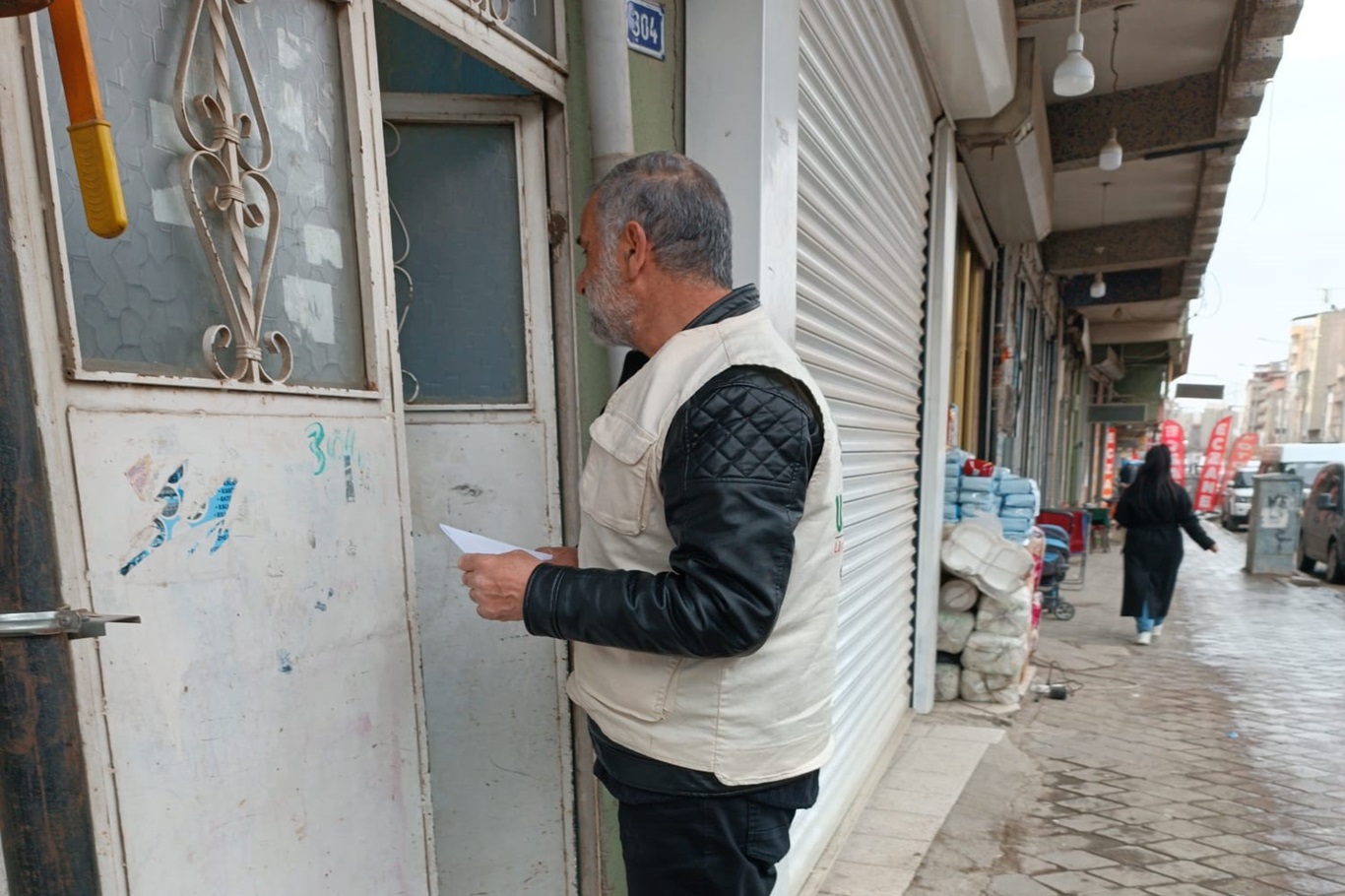 Umut Kervanı Doğubayazıt'ta ihtiyaç sahibi ailelere yardım eli uzattı  