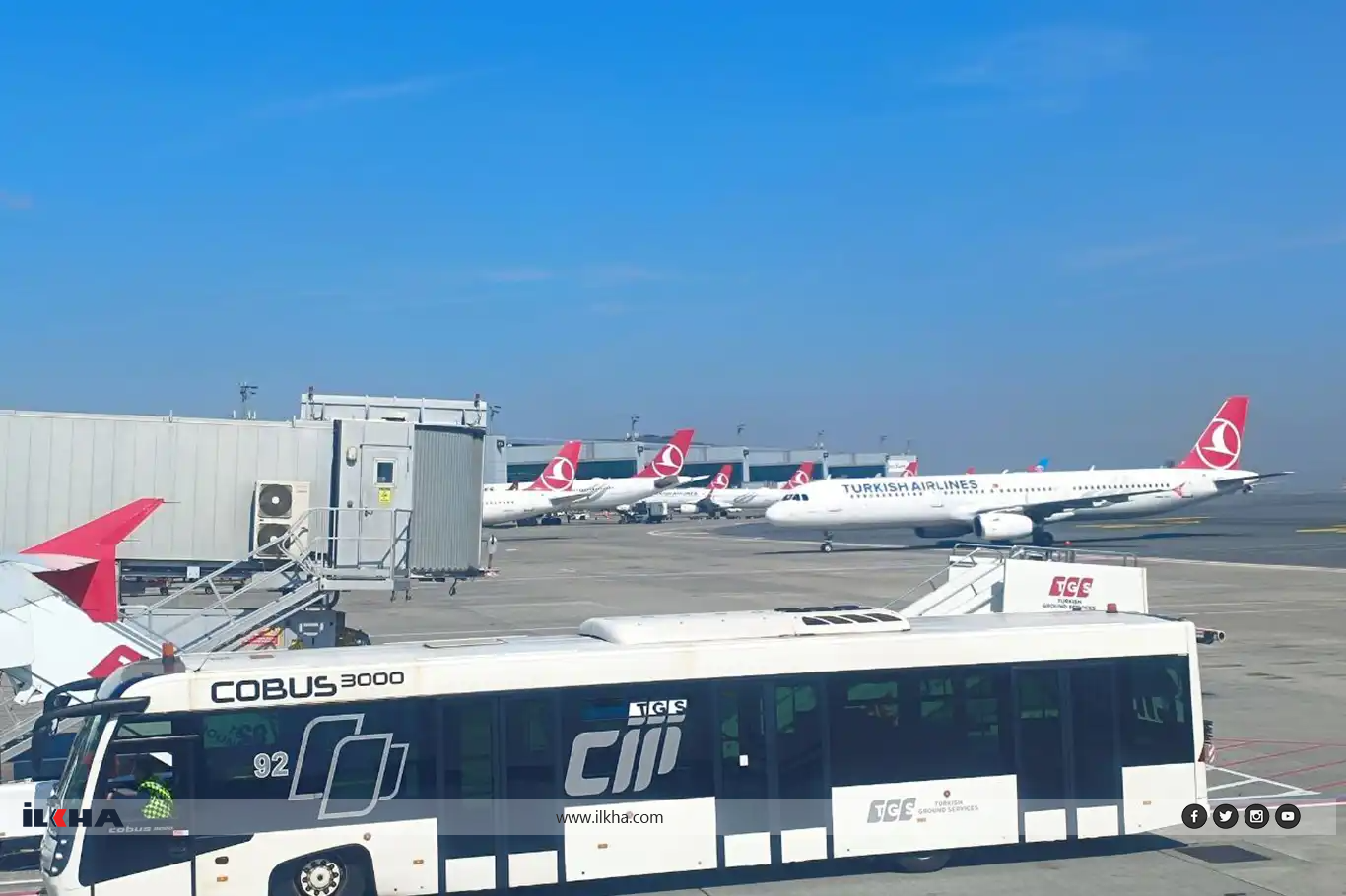 Istanbul Airport tops Europe’s busiest hubs with 1,464 daily flights Istanbul Airport tops Europe’s busiest hubs with 1,464 daily flights
