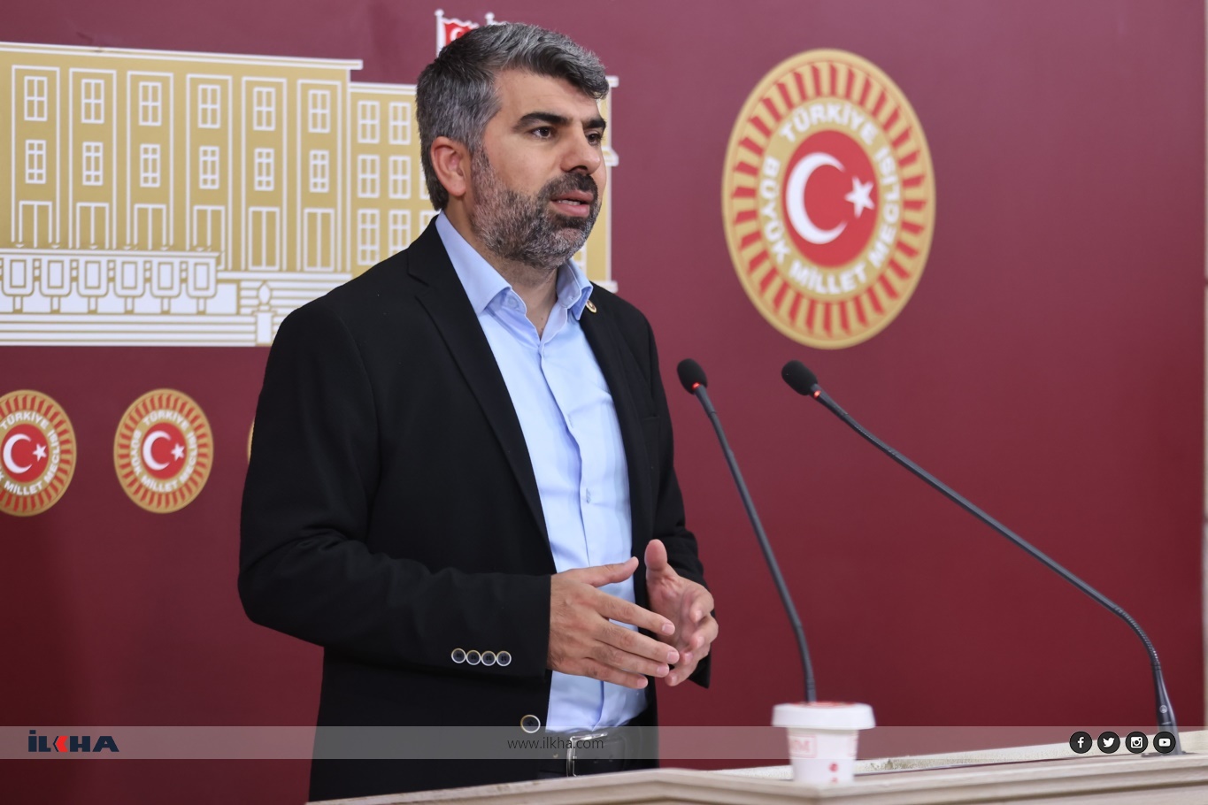 HÜDA PAR MP Faruk Dinç urges military intervention to halt Gaza genocide HÜDA PAR MP Faruk Dinç urges military intervention to halt Gaza genocide