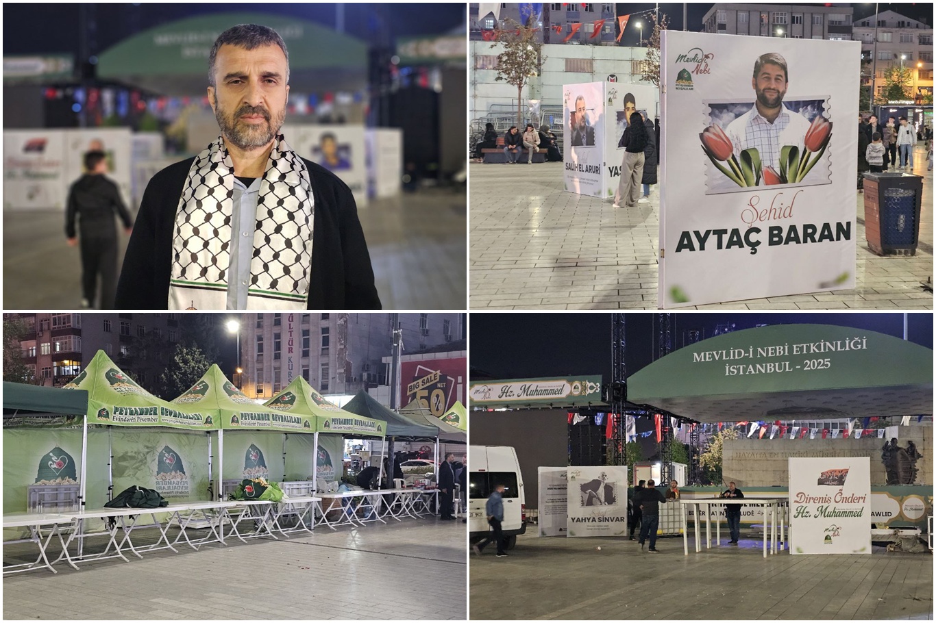 İstanbul'da "Mevlid-i Nebi" etkinliği için son hazırlıklar yapılıyor