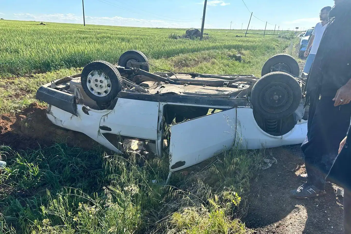 Şanlıurfa’da trafik kazası: 4 yaralı Şanlıurfa’da trafik kazası: 4 yaralı