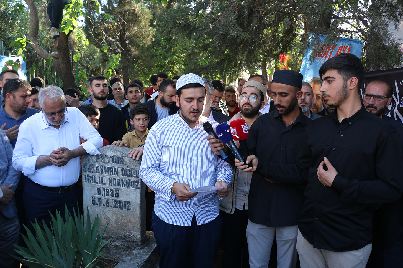 Şehit Hasan Saklanan mezarı başında dualarla anıldı