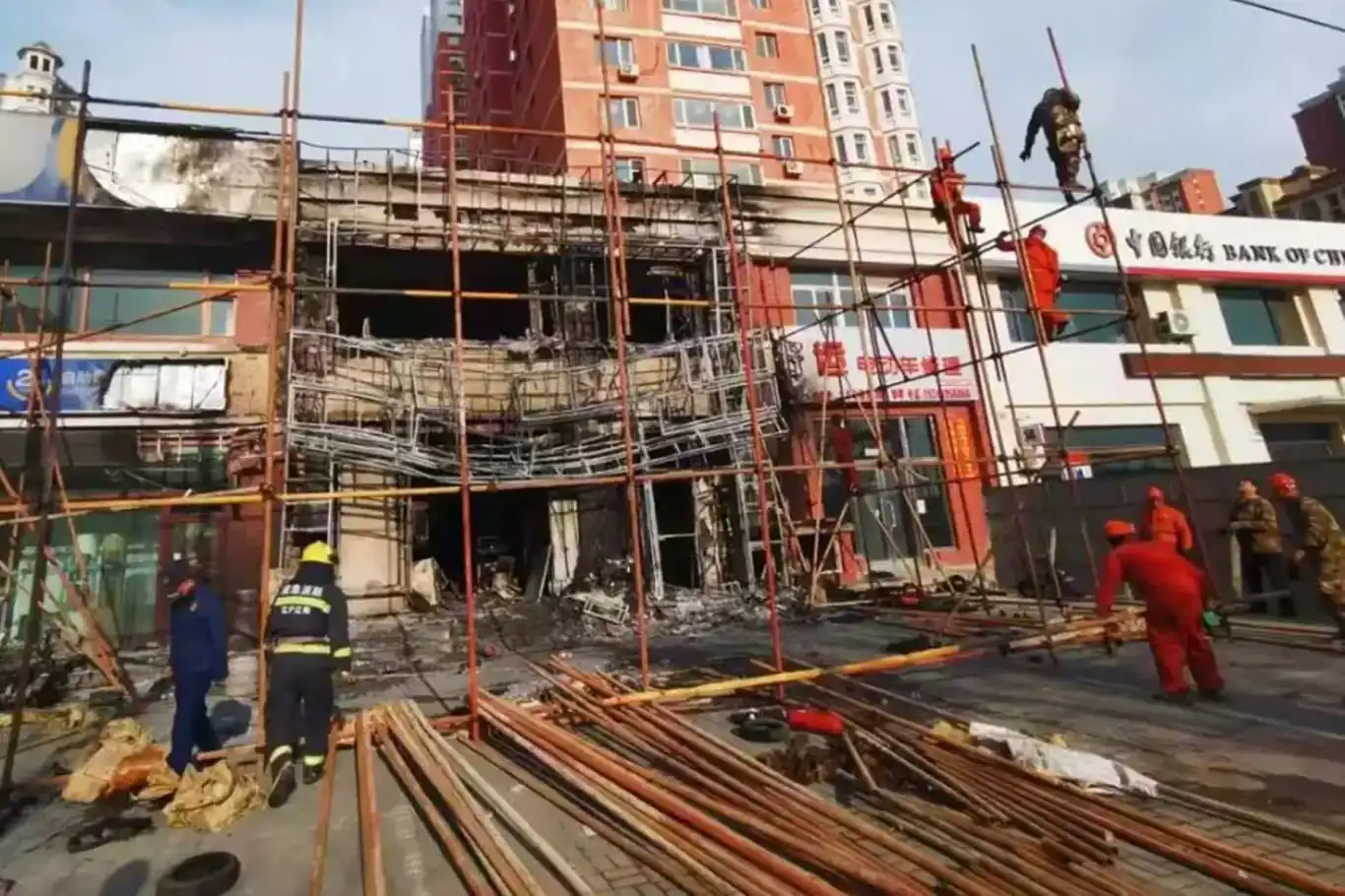 آتش‌سوزی در رستورانی در چین جان ۲۲ نفر را گرفت