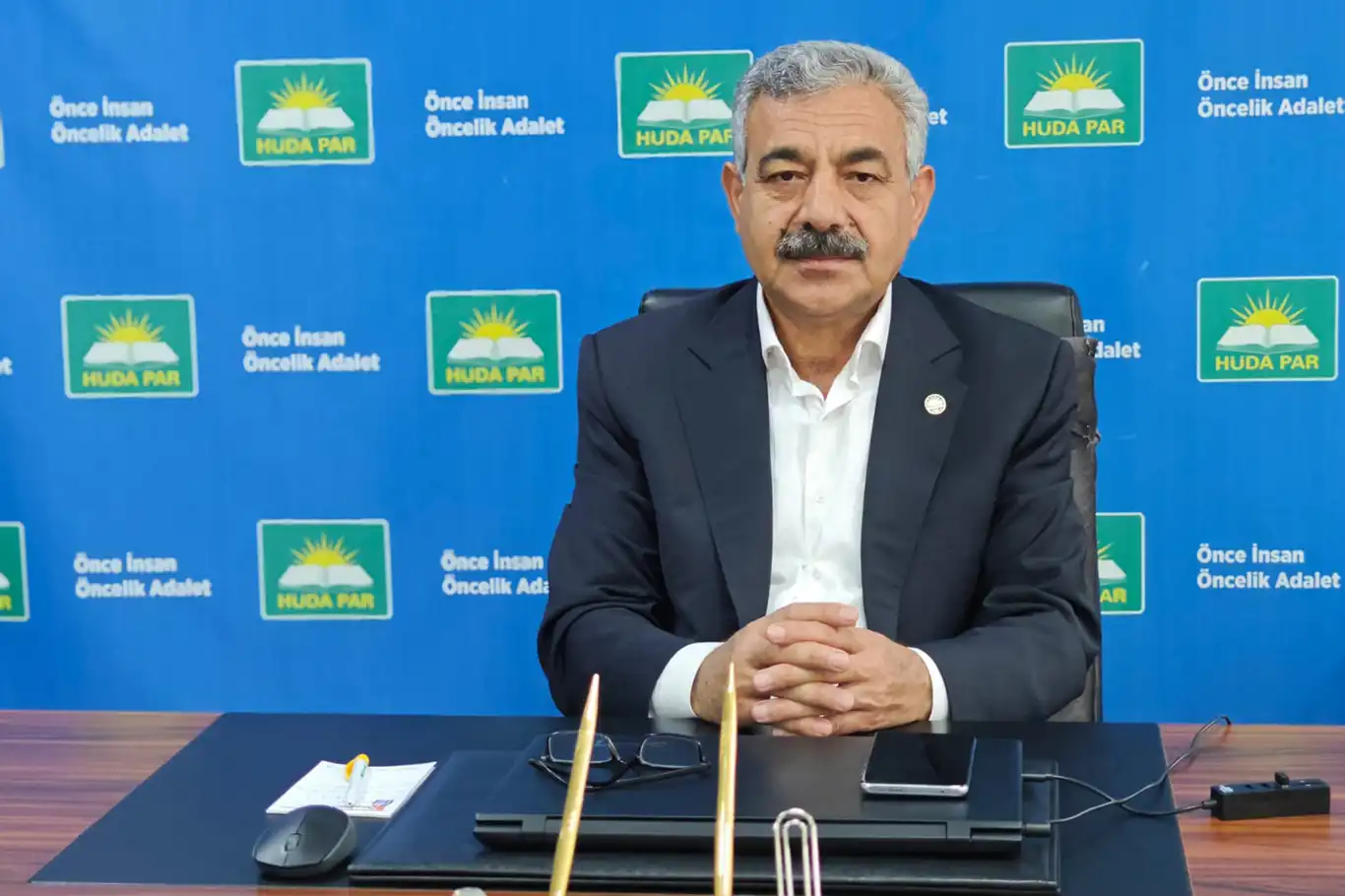 HÜDA PAR Batman İl Başkanı Şahin: Alın terinin karşılığı eksiksiz ödenmeli