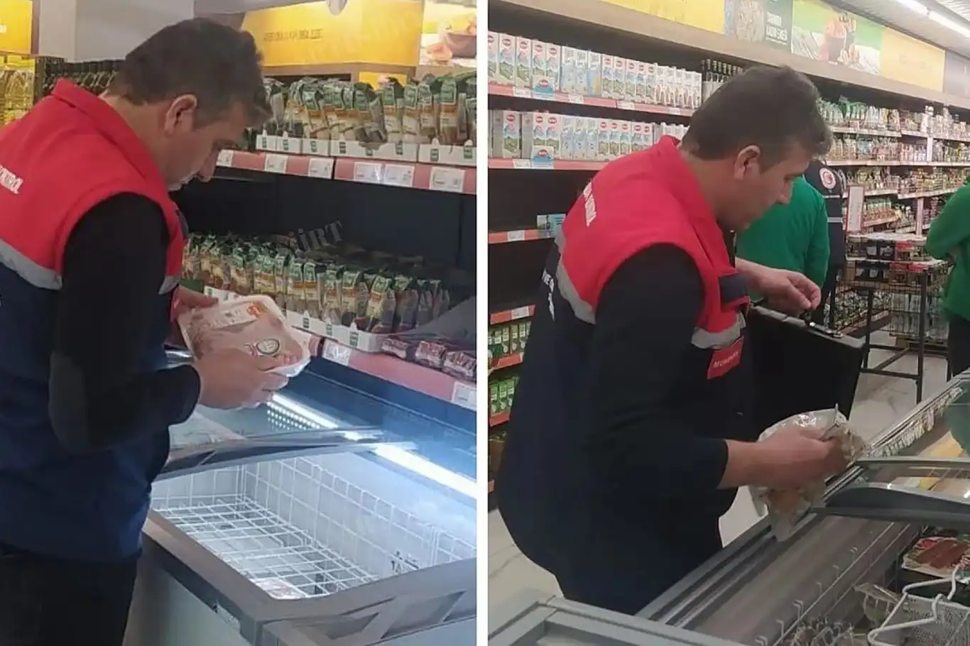 Siirt’te etiketsiz ve son tüketim tarihi geçmiş ürünler tespit edildi Siirt’te etiketsiz ve son tüketim tarihi geçmiş ürünler tespit edildi