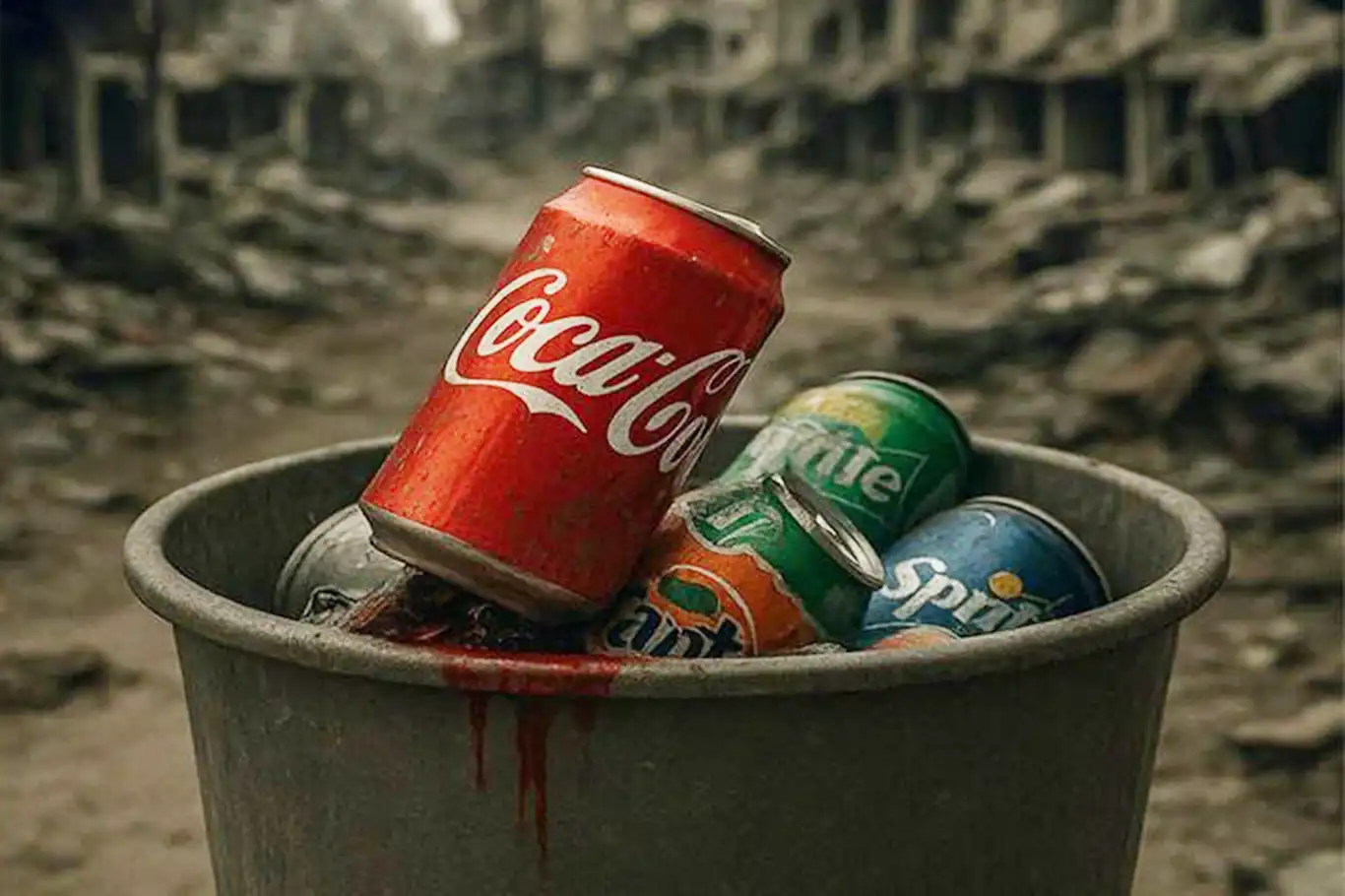 Gazze'deki kanın durması için "Bu Yaz Coca-Cola ve Pepsi'yi Boykot Edin" Gazze'deki kanın durması için "Bu Yaz Coca-Cola ve Pepsi'yi Boykot Edin"
