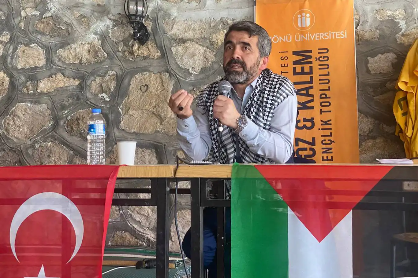 Dr. Öğretim Üyesi Dağılma'dan, siyonist işgale karşı mücadele ve bilinçlenme çağrısı Dr. Öğretim Üyesi Dağılma'dan, siyonist işgale karşı mücadele ve bilinçlenme çağrısı