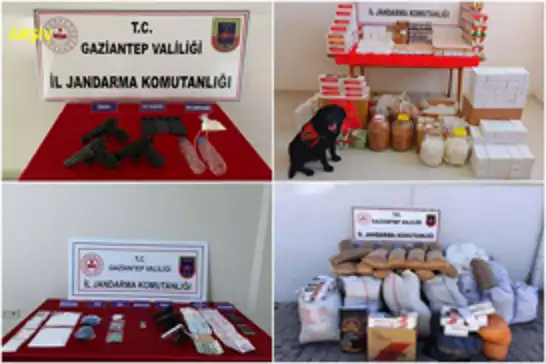Gaziantep’te nisan ayında 264 kişi yakalandı