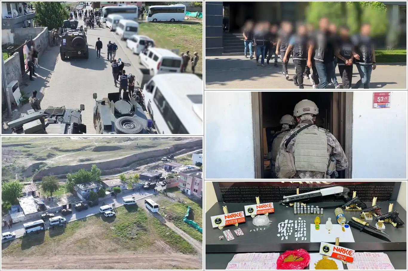 Batman'da uyuşturucu operasyonu: 18 kişi tutuklandı