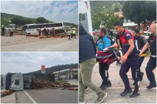 Çanakkale'de zincirleme kaza: 8 ölü çok sayıda yaralı var